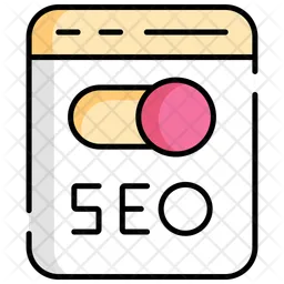 SEO fuera de la página  Icono