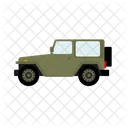 Offroad Military Vehicle Icon