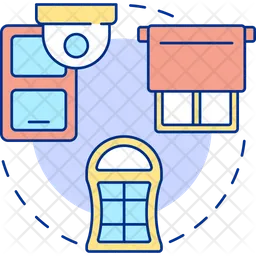 Off street windows  Icon