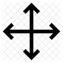 Offnen Pfeile Richtung Symbol