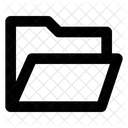 Offnen Ordner Symbol