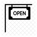 Offnen Shop Zeichen Symbol