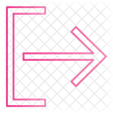Offnen Rechts Pfeil Symbol