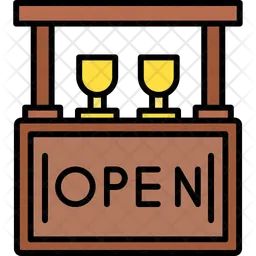 Open Bar  Symbol