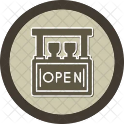 Open Bar  Symbol