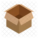 Offene Box  Symbol