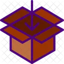 Offene Box  Symbol