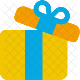 Geschenkbox öffnen  Symbol