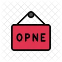 Offnen Brett Shop Symbol