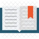 Offenes Buch Bildung Notebook Icon