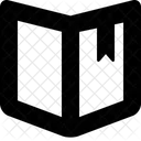 Offnen Buch Hinweis Symbol