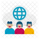 Öffentliche Cloud  Icon