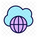 Cloud Offentlich Daten Icon