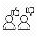 Offentliche Meinung Symbol