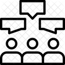 Öffentliche Meinung  Symbol