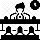 Offentliches Reden Offentlichkeit Reden Symbol