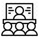 Offentliches Reden Symbol