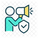 Öffentliches Reden  Symbol