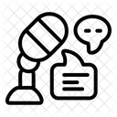 Redekunst Rede Prasentation Symbol