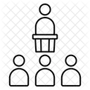 Offentliches Reden Symbol