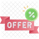 Offer Tag Ribbon Icon