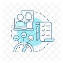 Offer homework and activities  Icon