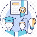 Offer Learning Certificate Icon