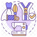 Offer sewing service  Icon