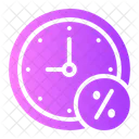 Offer Time Timer Black Friday Icon