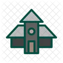 Office Tower Home Icon