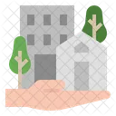 Immovable Asset Realestate Building Property Icon