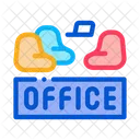 Office Armchair Badge Icon