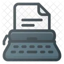 Office Type Writer Icon