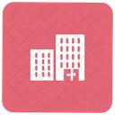 Office Building Plaza Icon