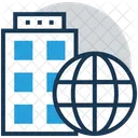 Building Trade Globe Icon
