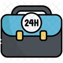 Office 24 Hours 24 Hours Service Icon