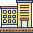 Apartment Accommodations Residence Icon