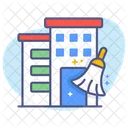 Office Building Cleaning Clean Icon