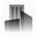 Office Glassy Icons 3 D Icons Icon