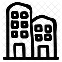Office Building Estate Real Icon