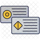 Office Card Paper Document Icon
