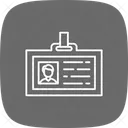 Office Card  Icon
