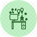 Office Celebration Party Icon