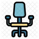 Furniture And Household Interior Design Desk Chair Icon