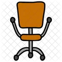 Revolving Chair Swivel Chair Office Chair Icon