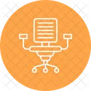 Office Chair Chair Chaire Icon