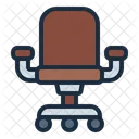 Office Chair Workplace Furniture Icon