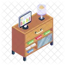 Office Cabinet Office Files Table Office Table Icon