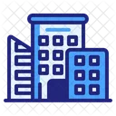 Office Desk Office Building Icon