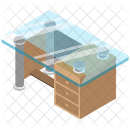 Office Desk Icon